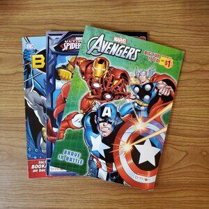 Marvel DC Avengers Spiderman Batman Coloring Book Bundle *Must be bundled*